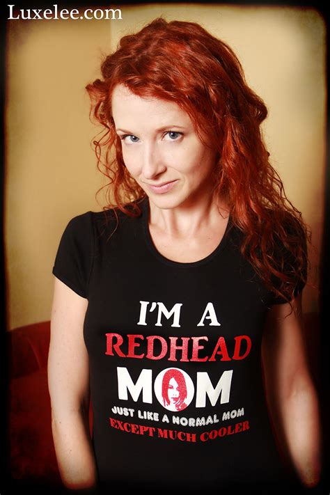 Nude redhead mom